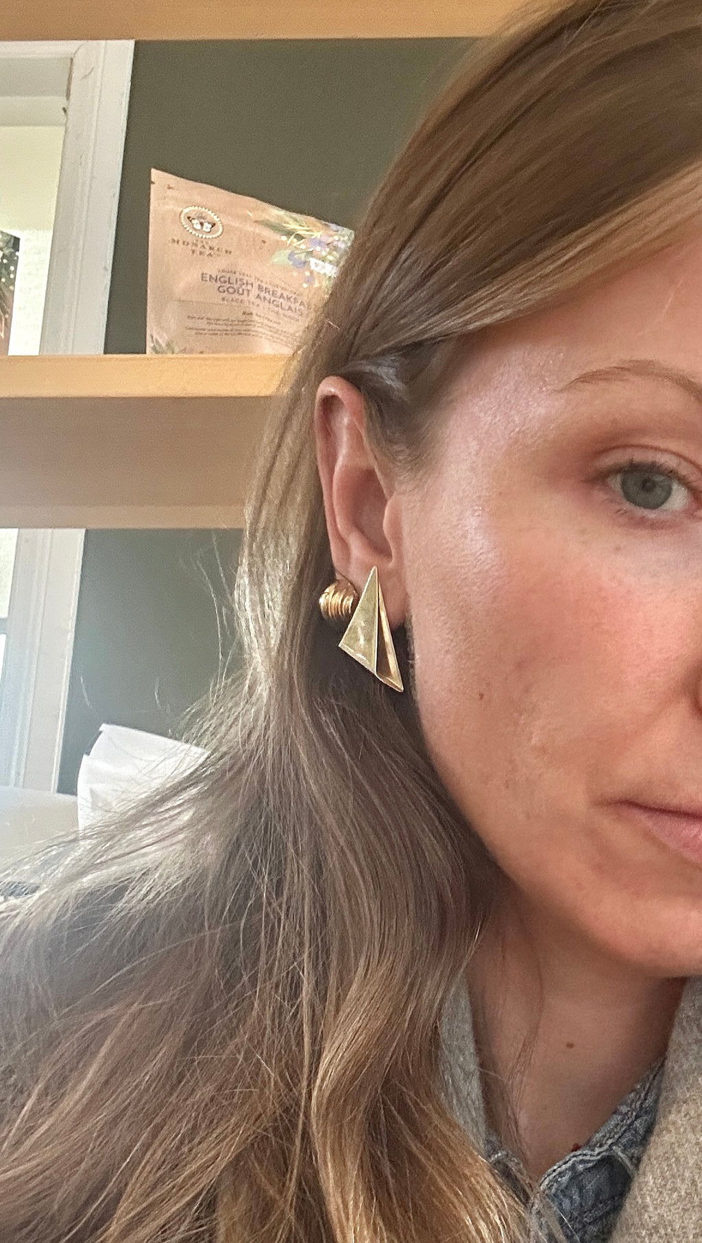 Geometric Stud Earrings - KnotsandPipes