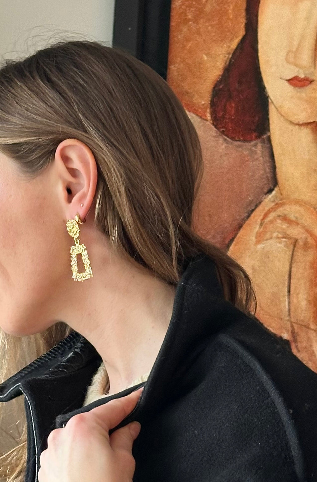 Rectangle Drop Earrings - KnotsandPipes
