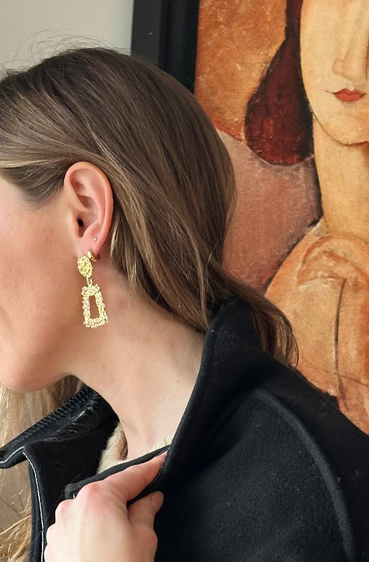 Rectangle Drop Earrings - KnotsandPipes