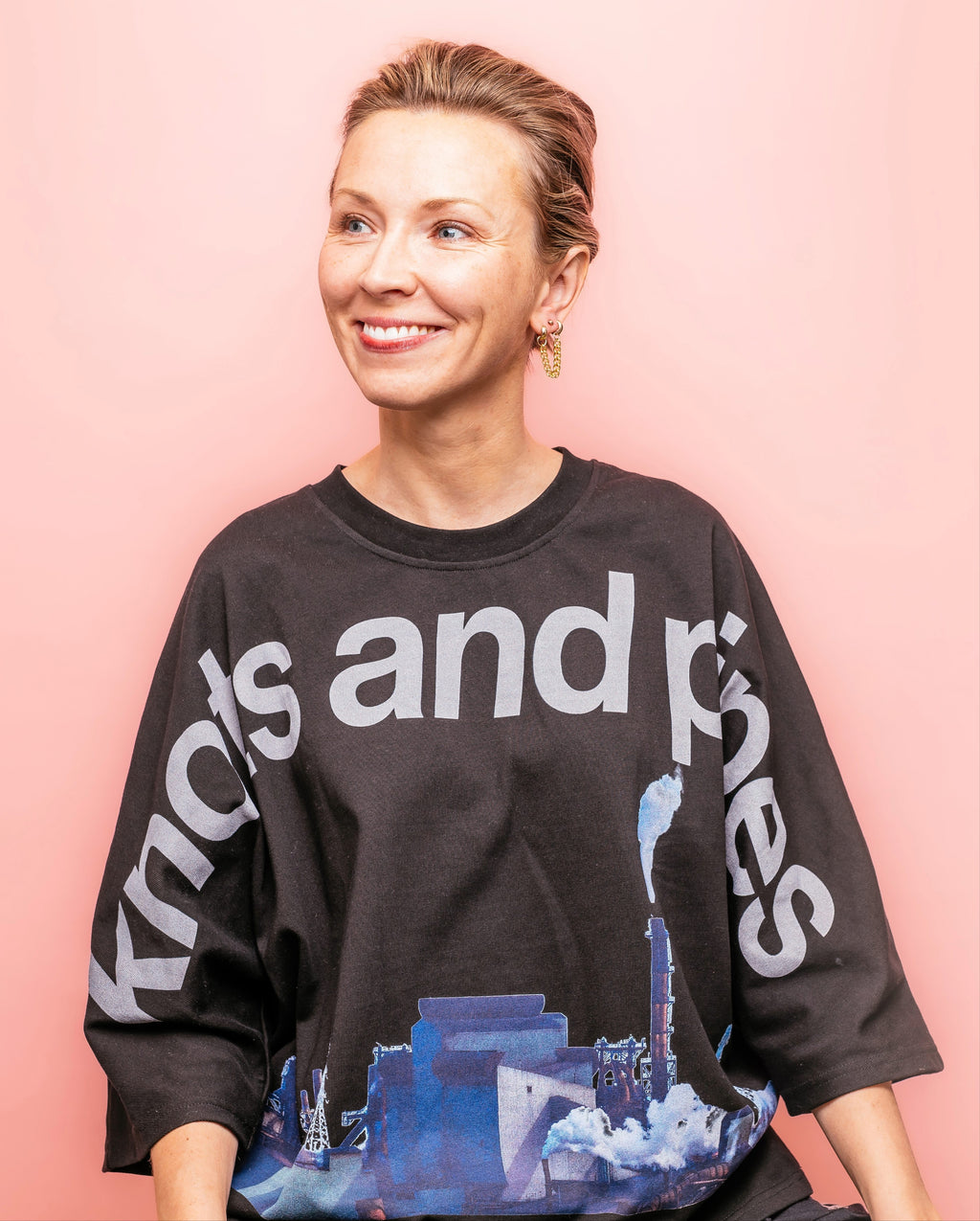 The Boxy Factory Tee - KnotsandPipes