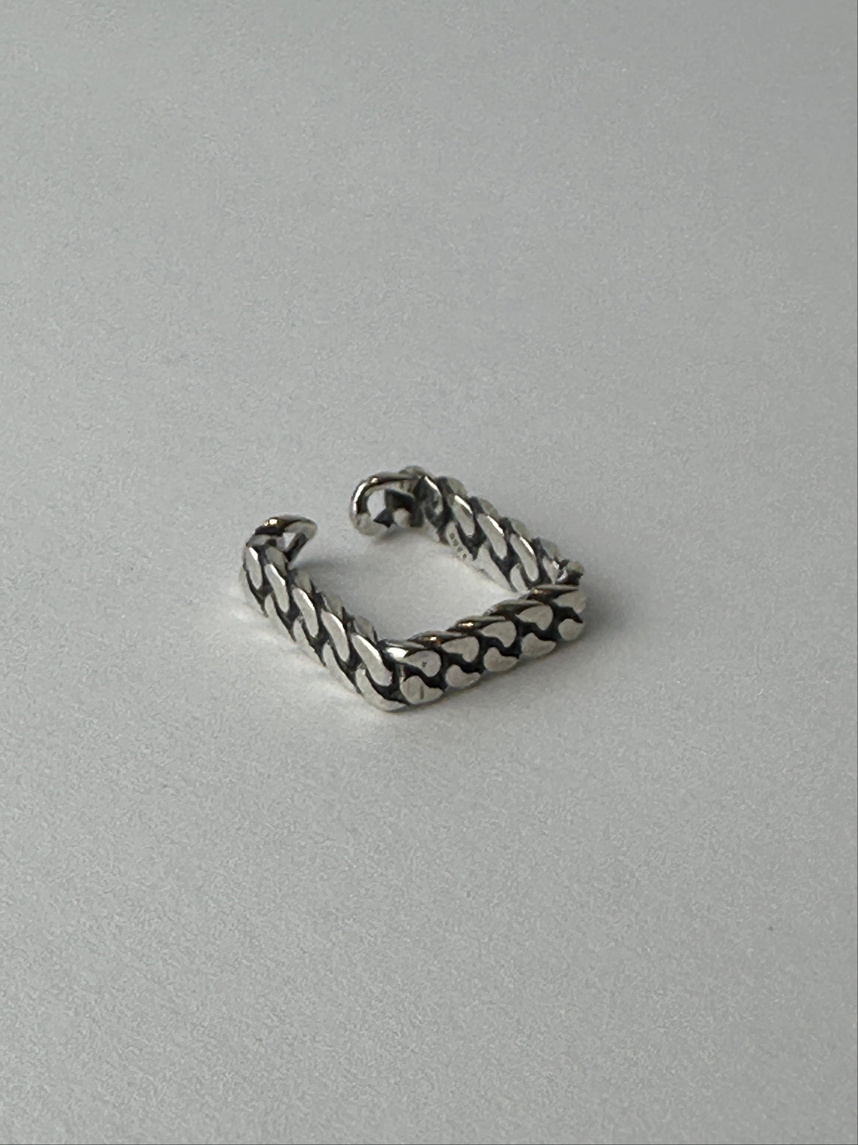 Square Basket Ring, Genuine Sterling Silver - Knots and Pipes