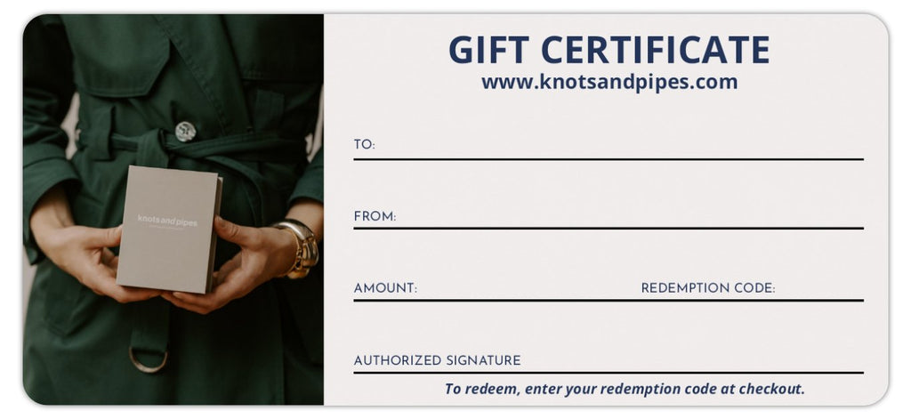 Knots and Pipes Gift Certificate - KnotsandPipes