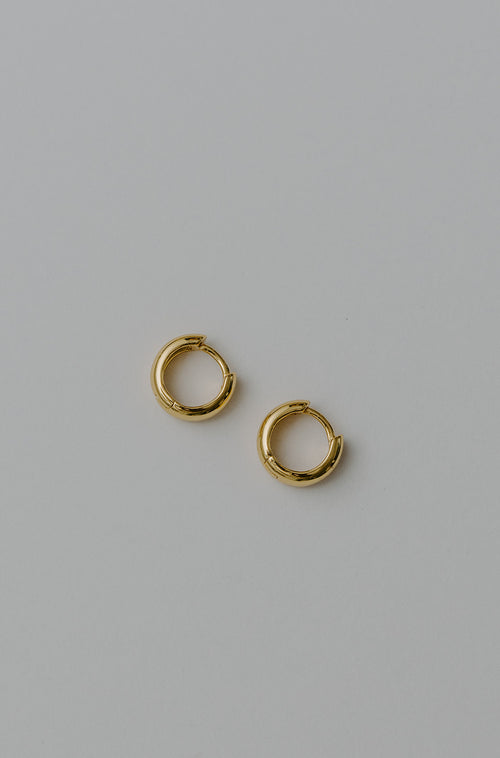 Small "Huggie" Hoop Earrings - KnotsandPipes