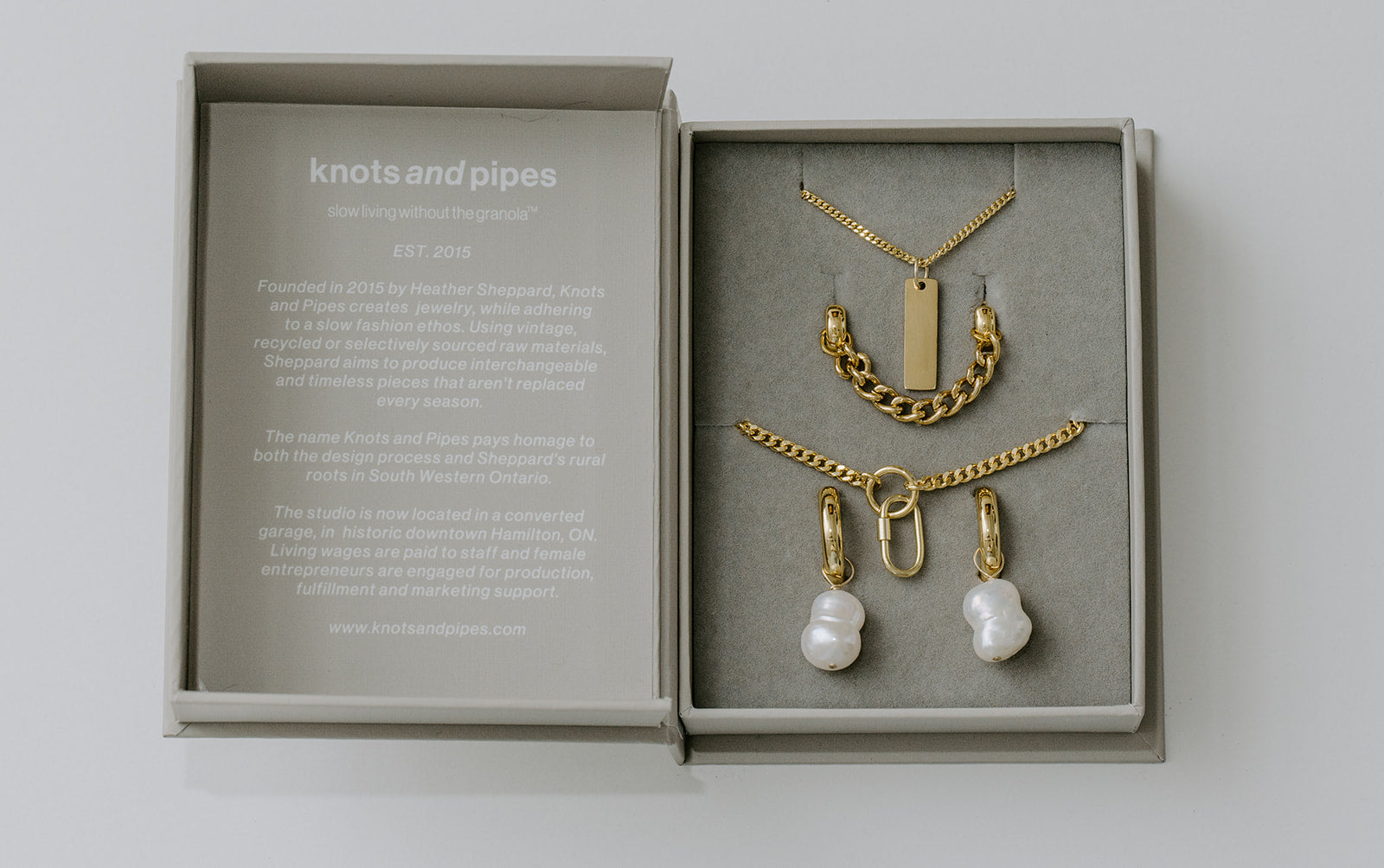 Large Baroque Pearl Hoop Earrings