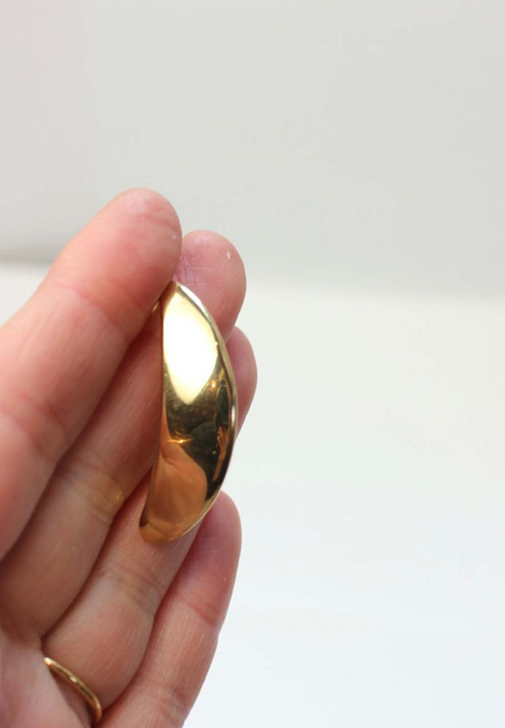 Half Moon Vintage Stud Earrings - KnotsandPipes