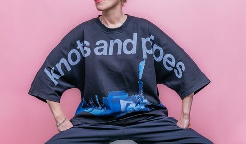 The Boxy Factory Tee - KnotsandPipes